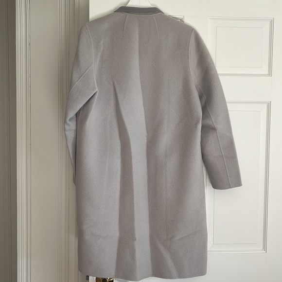 Theory double face wool bi color wool coat - Picture 4 of 9